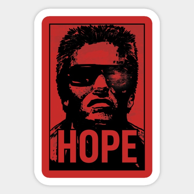 HOPE TERMINATOR Sticker by colemunrochitty